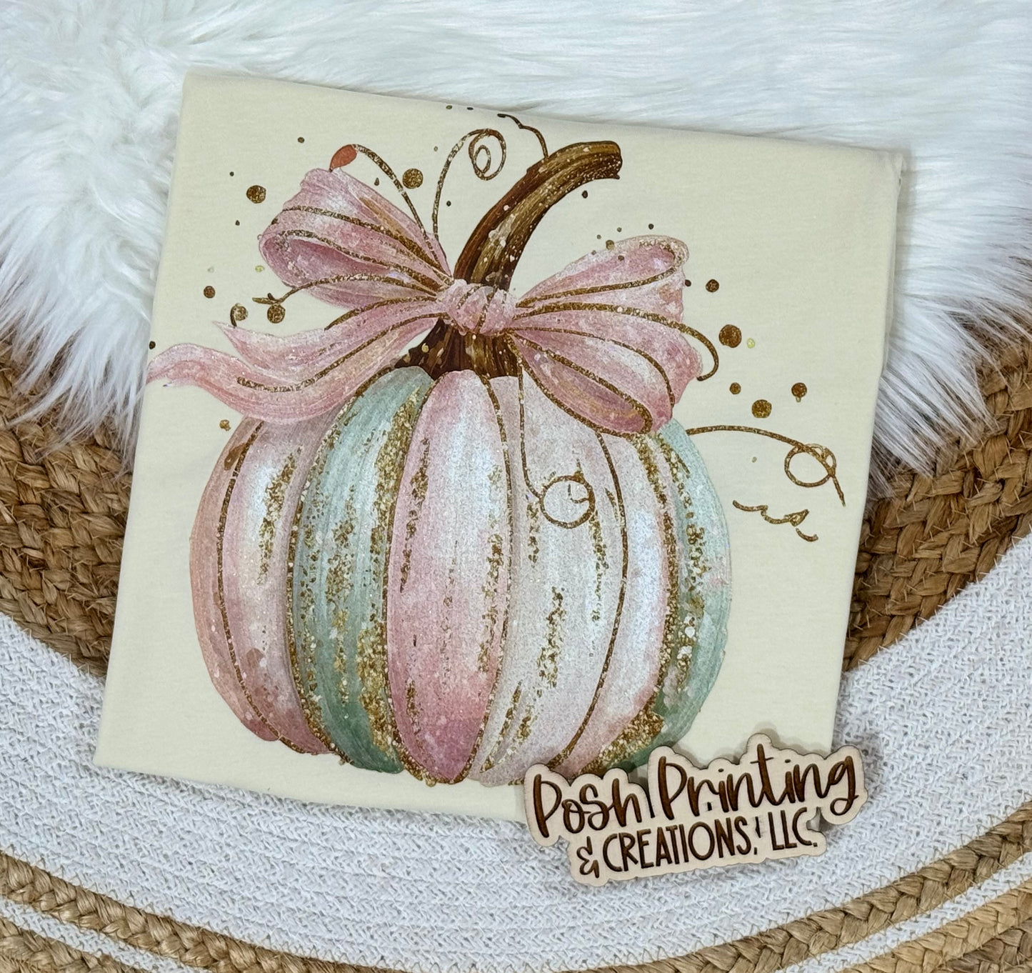 PINK RIBBON PUMPKIN