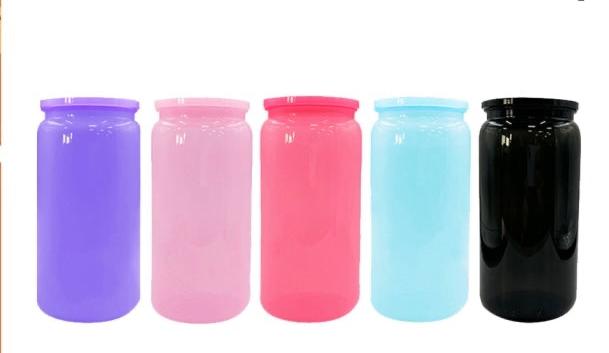 16oz. ACRYLIC/PLASTIC SOLID COLOR CAN CUPS