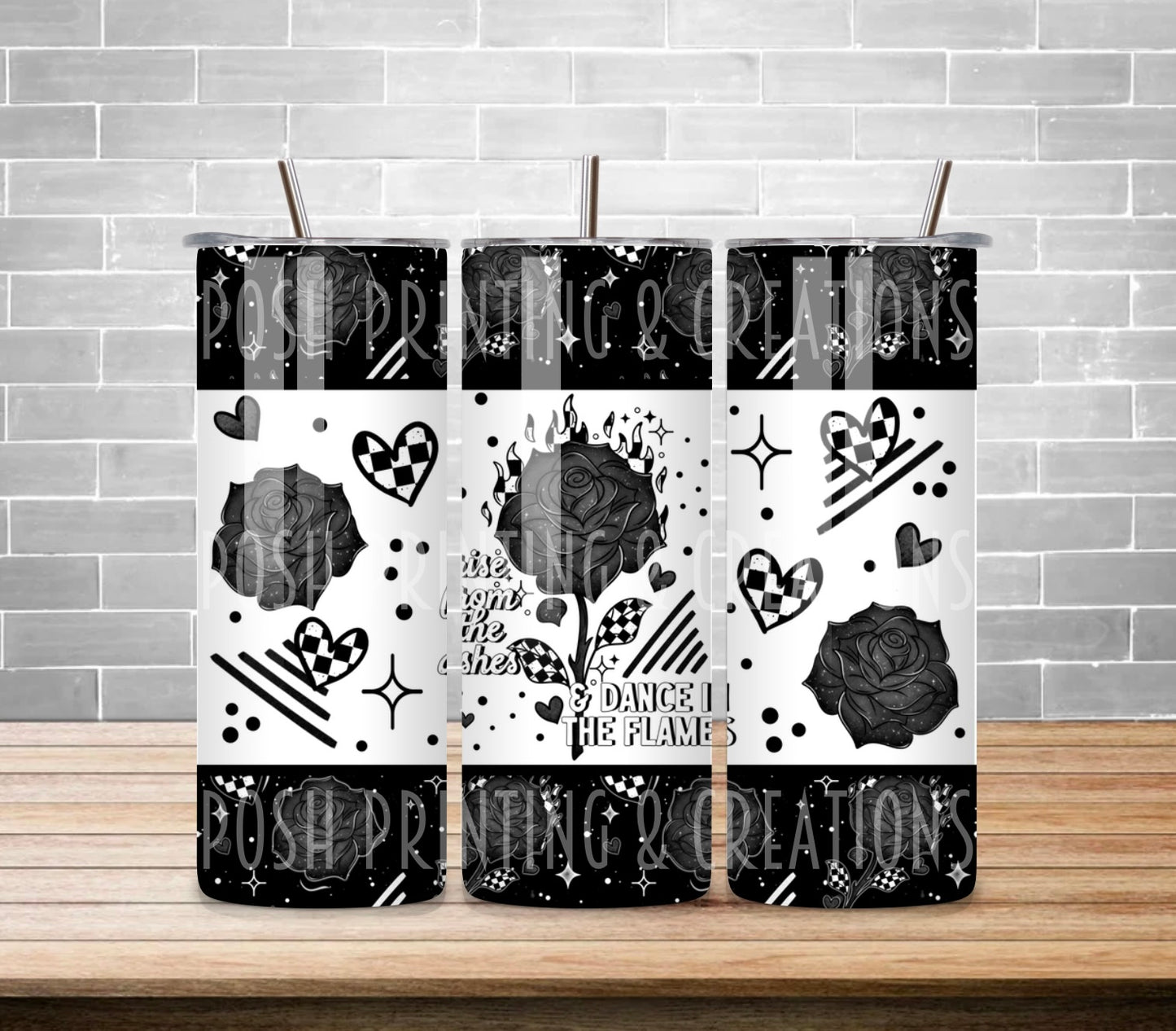 #601 DANCE IN THE FLAMES SUBLIMATION WRAP