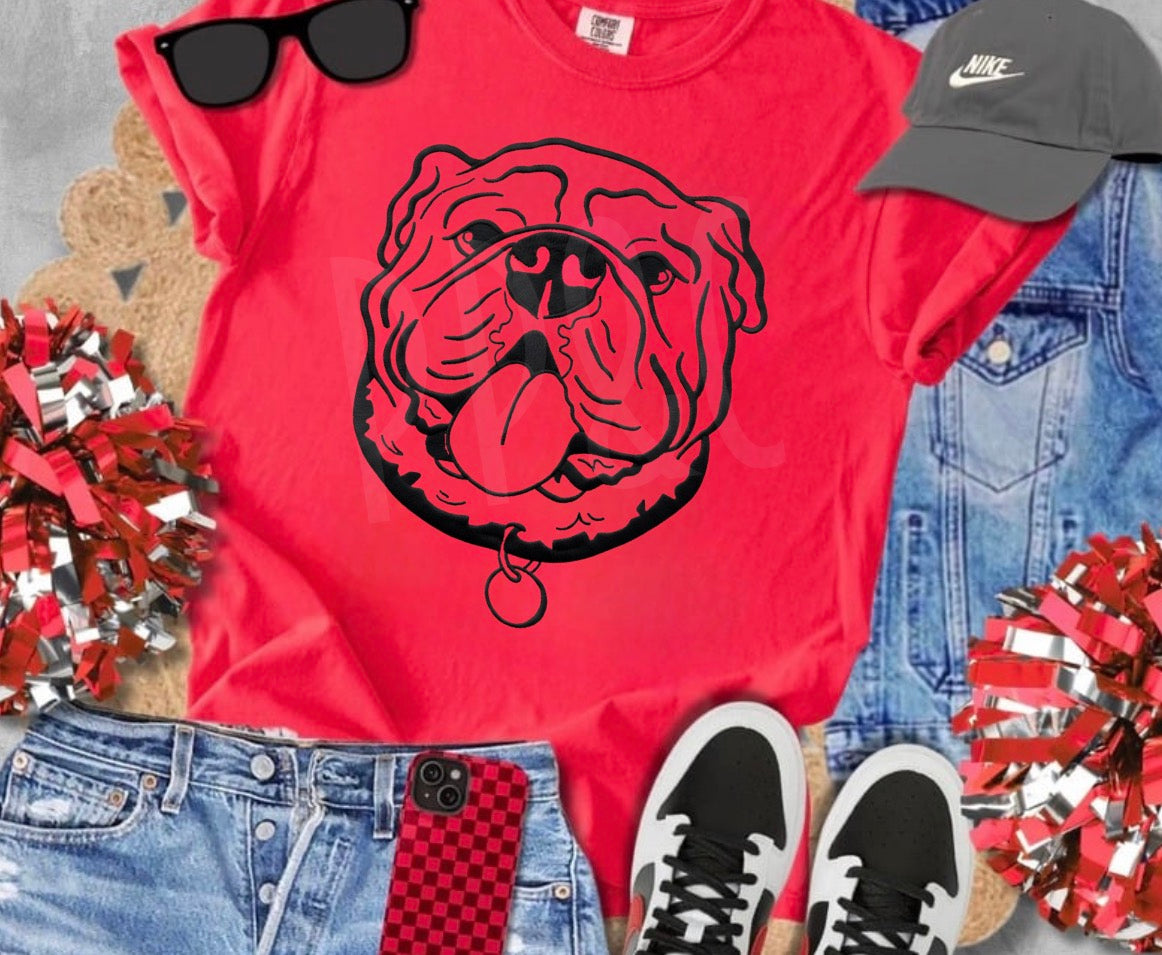 BULLDOG HEAD TEE
