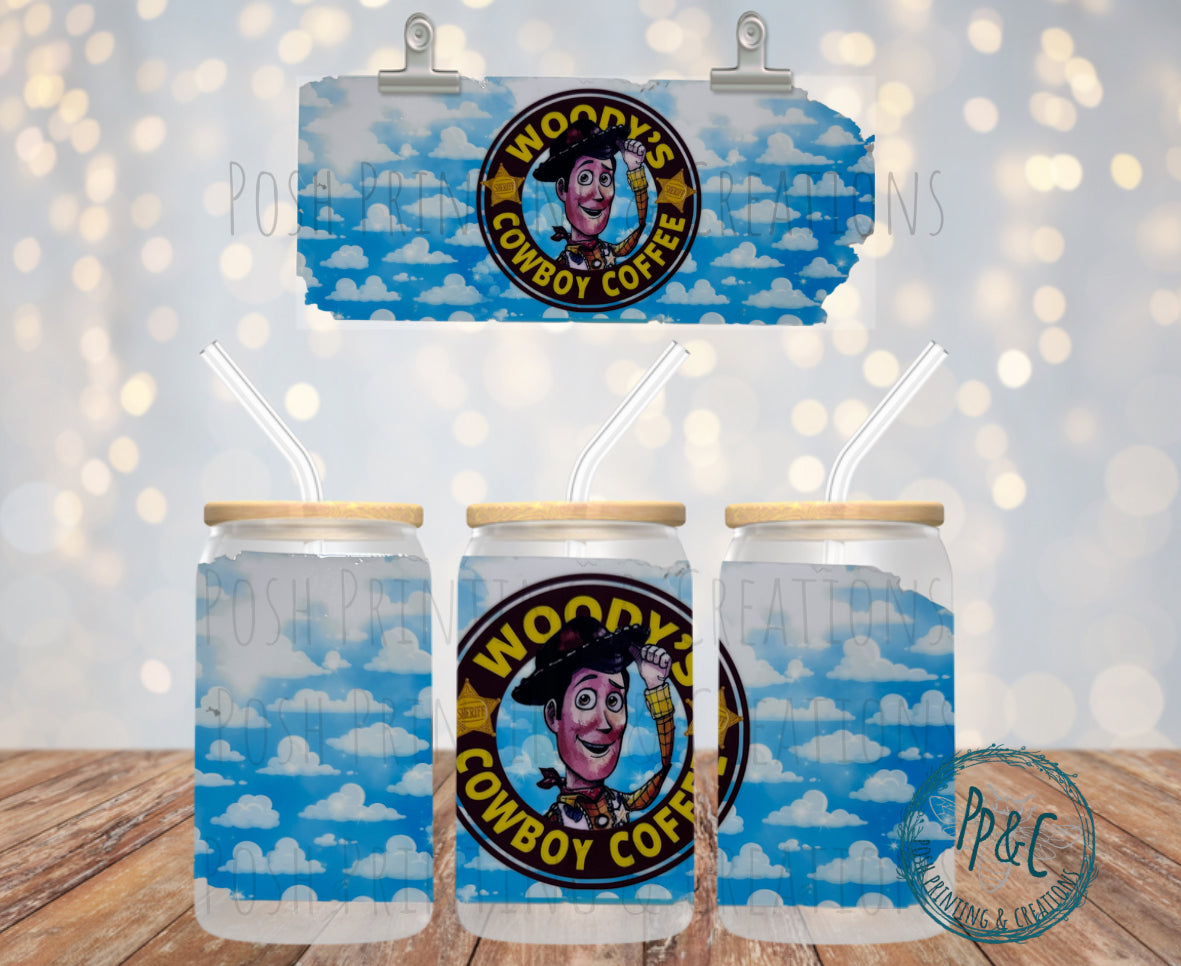 #367 COWBOY COFFEE UV DTF WRAP