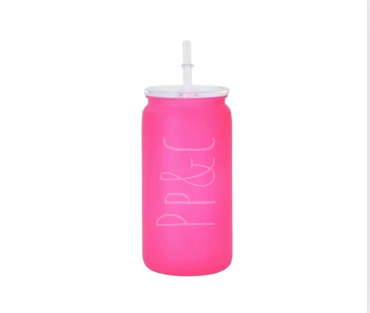 16oz ACRYLIC/PLASTIC OMBRÉ AND NEON MATTE COLOR CAN CUPS