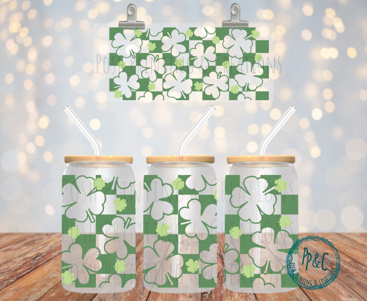 #202 FOUR LEAF CLOVER UV DTF WRAP