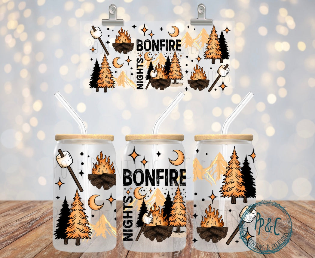 #347 BONFIRE NIGHTS UV DTF WRAP