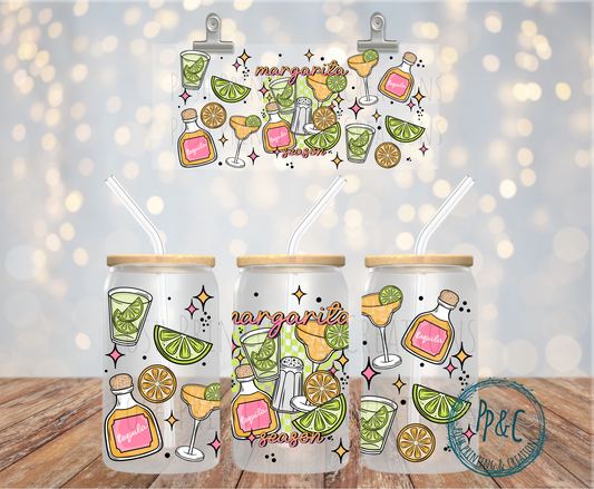 #255  MARGARITA SEASON UV DTF WRAP