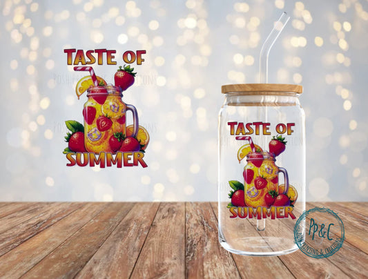 #539 TASTE OF SUMMER UV DTF DECAL