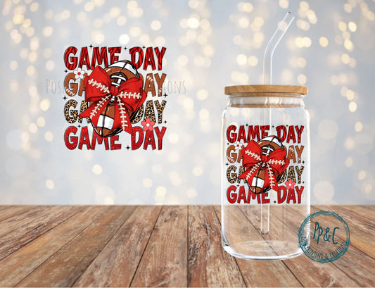 #542 GAME DAY UV DTF DECAL