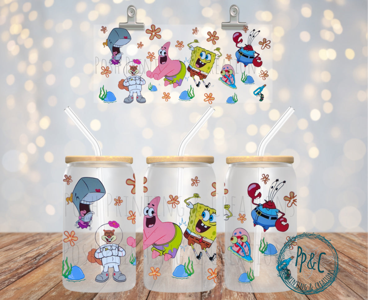 #384 UNDER THE SEA UV DTF WRAP