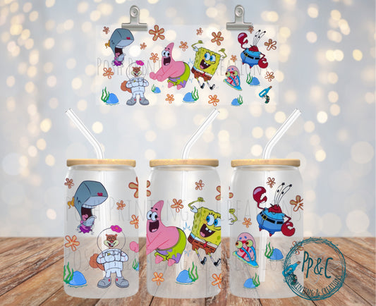 #384 UNDER THE SEA UV DTF WRAP