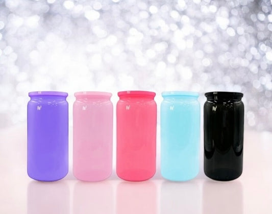 16oz.  ACRYLIC/PLASTIC SOLID COLOR CAN CUPS