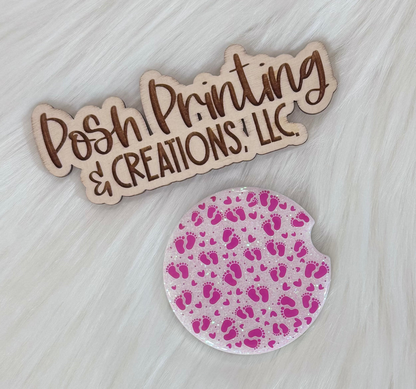 Decorative Ceramic Car Coasters