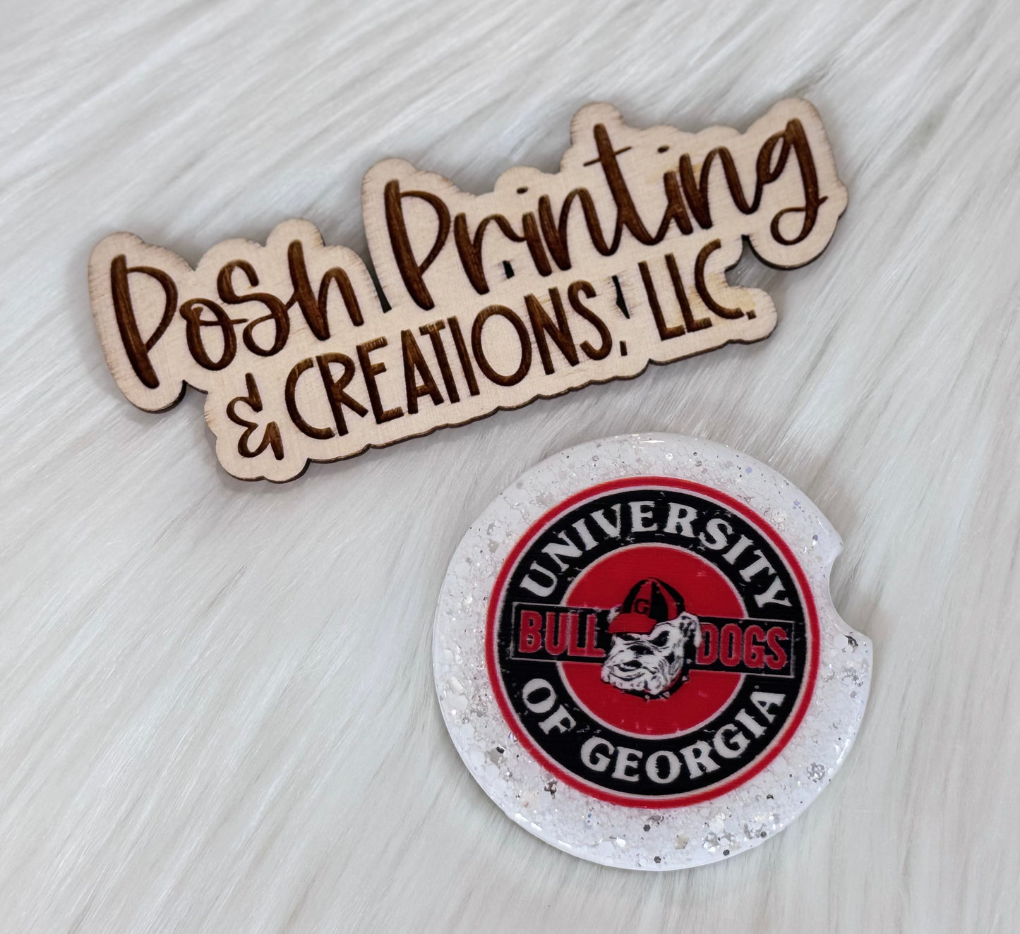 Decorative Ceramic Car Coasters