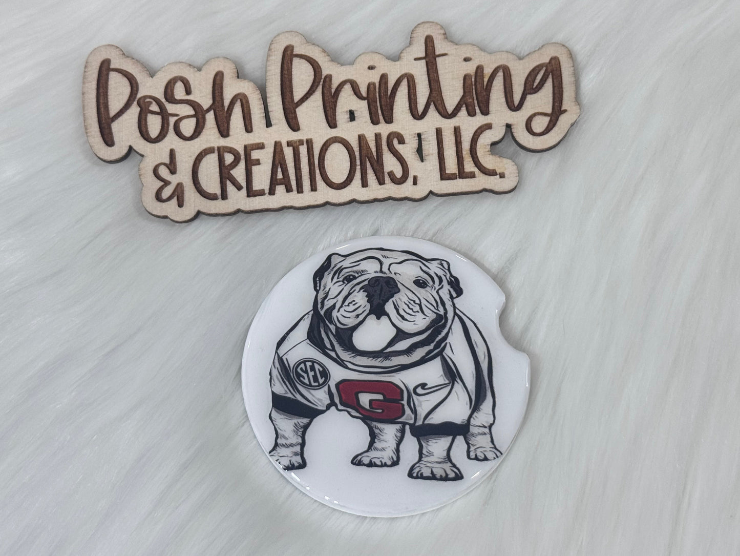 Decorative Ceramic Car Coasters