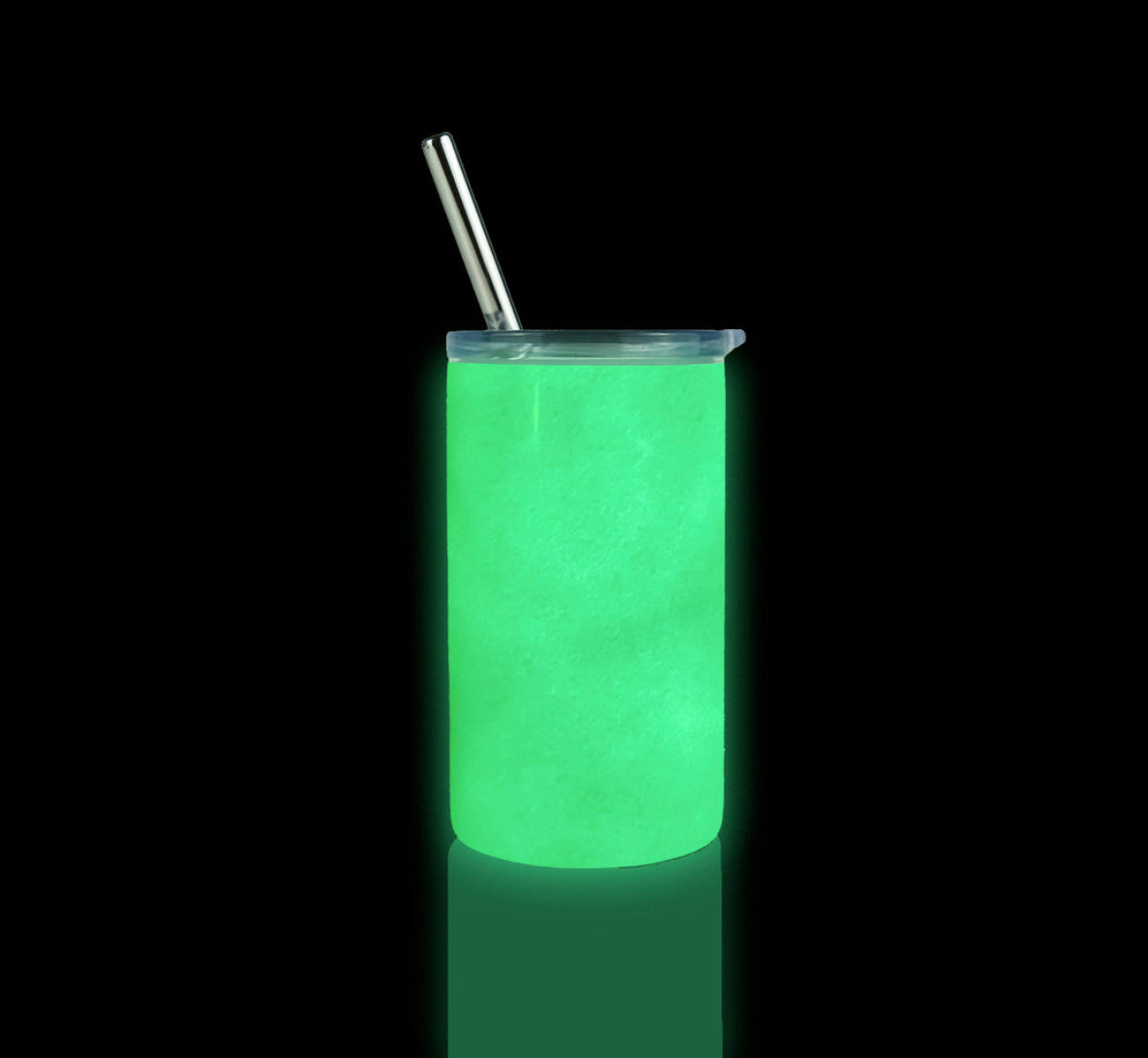 3oz. GLOW IN THE DARK SUBLIMATION MINI SKINNY TUMBLER