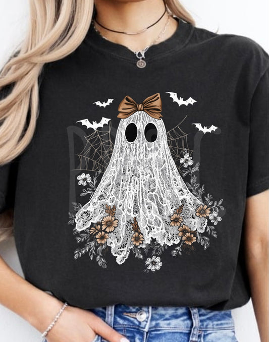 LACE GHOST TEE (COMFORT COLOR)