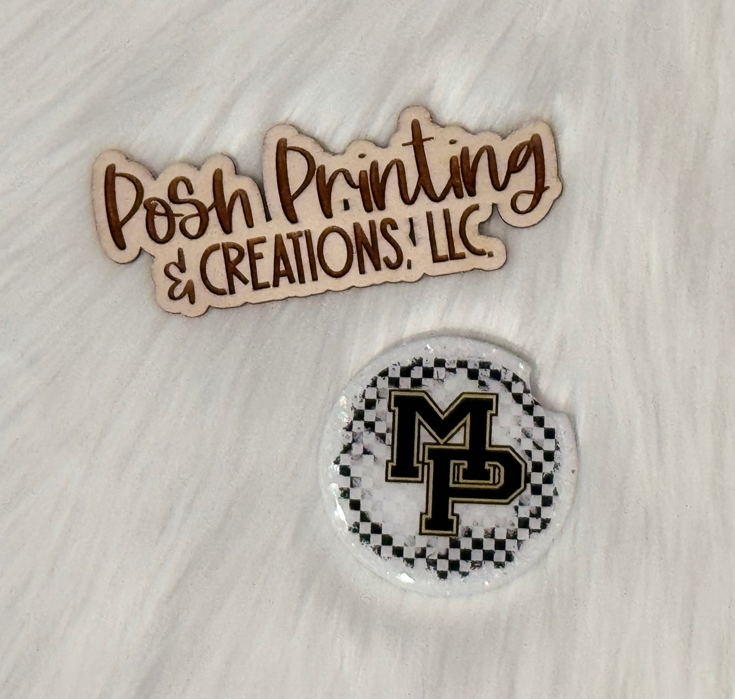 Decorative Ceramic Car Coasters