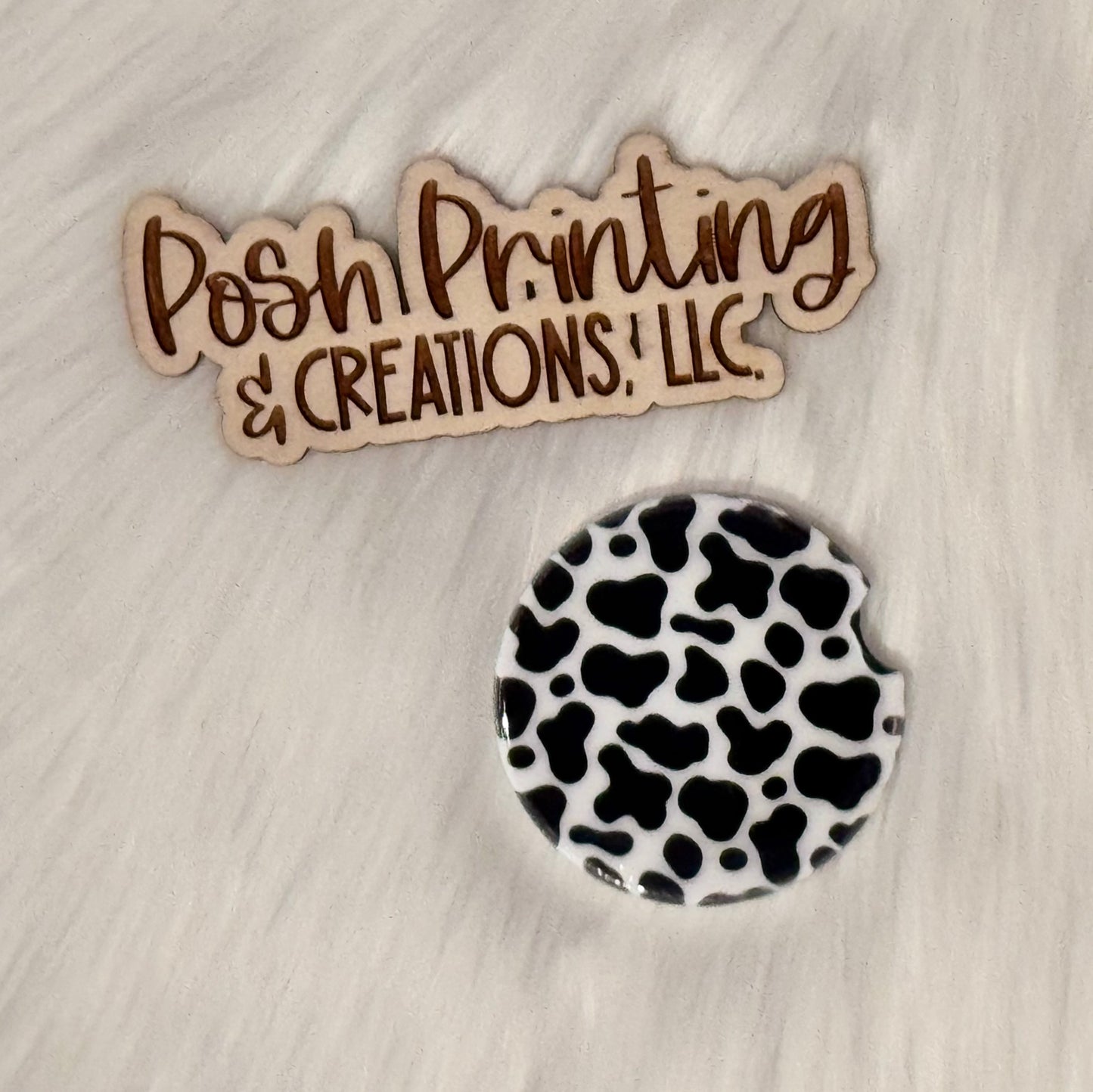 Decorative Ceramic Car Coasters