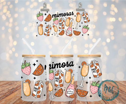 #279 MIMOSAS UV DTF WRAP