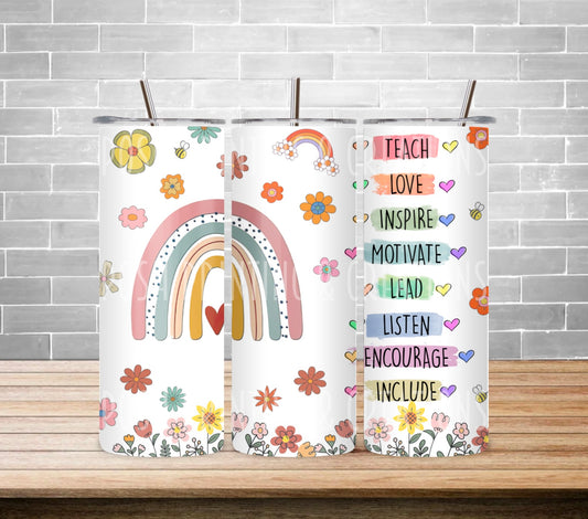 #600 TEACHER SUBLIMATION WRAP