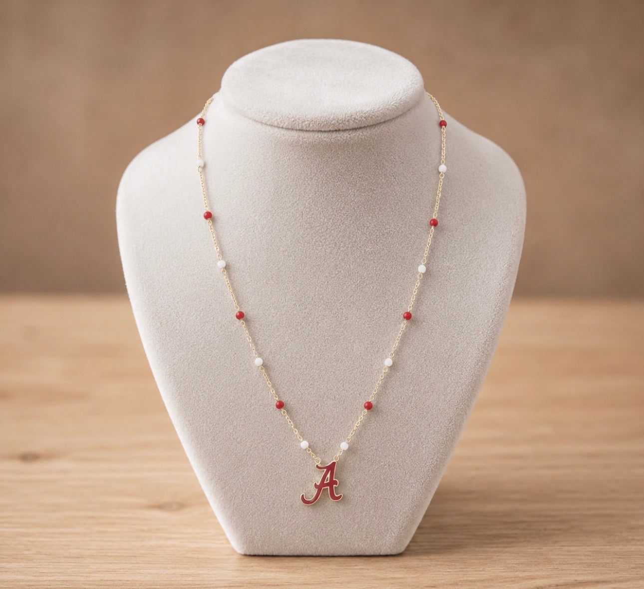 Alabama Crimson Tide Logo Layering Necklace