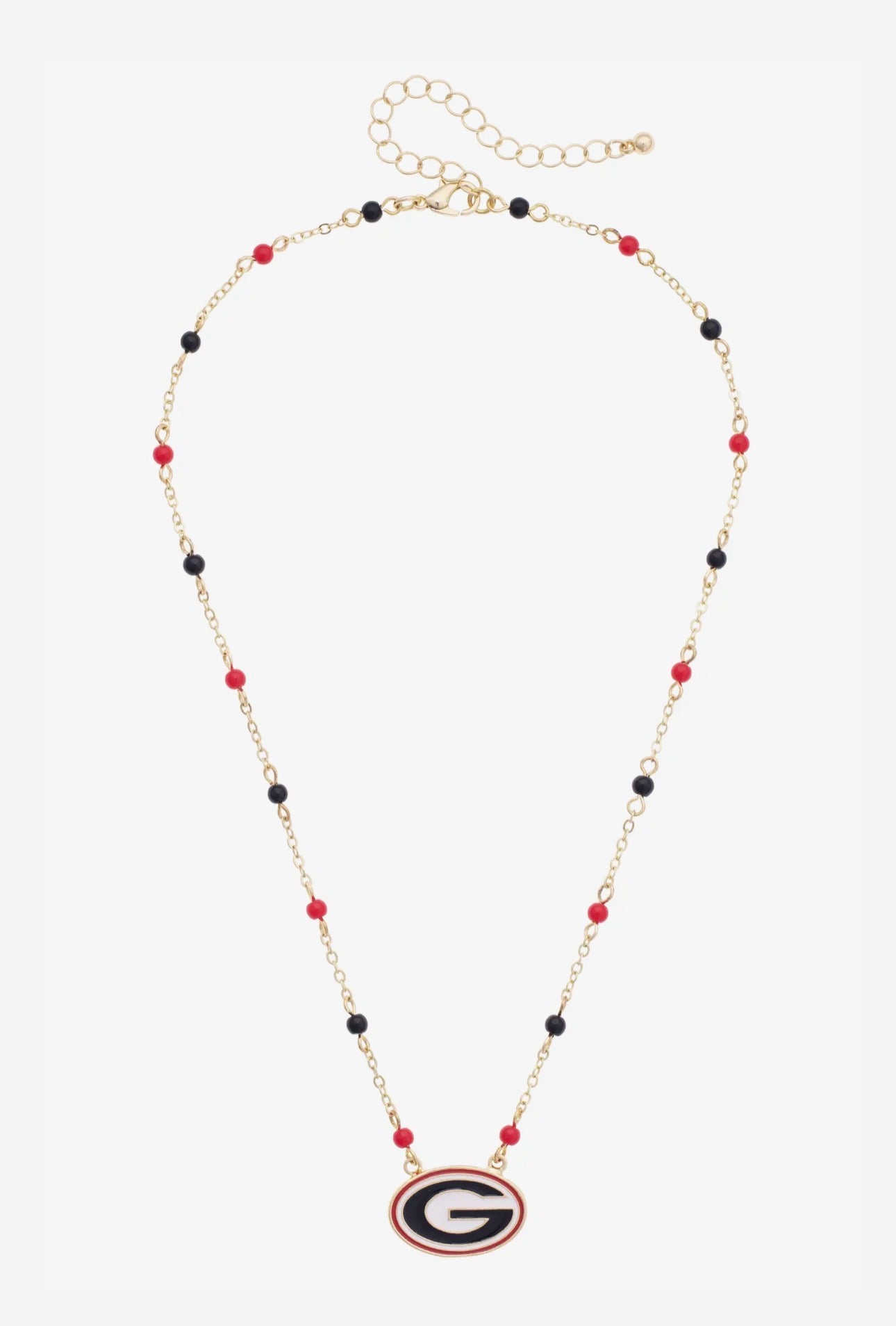Georgia Bulldogs Logo Layering Necklace