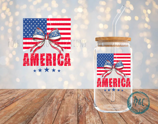 #530 AMERICA UV DTF DECAL
