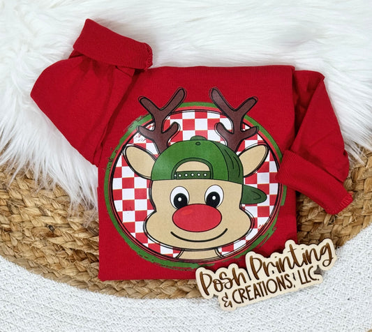 COOL DUDE REINDEER TEE
