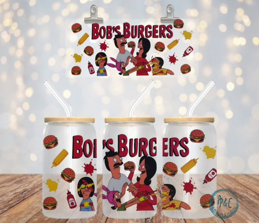 #431 BOB'S BURGERS UV DTF WRAP