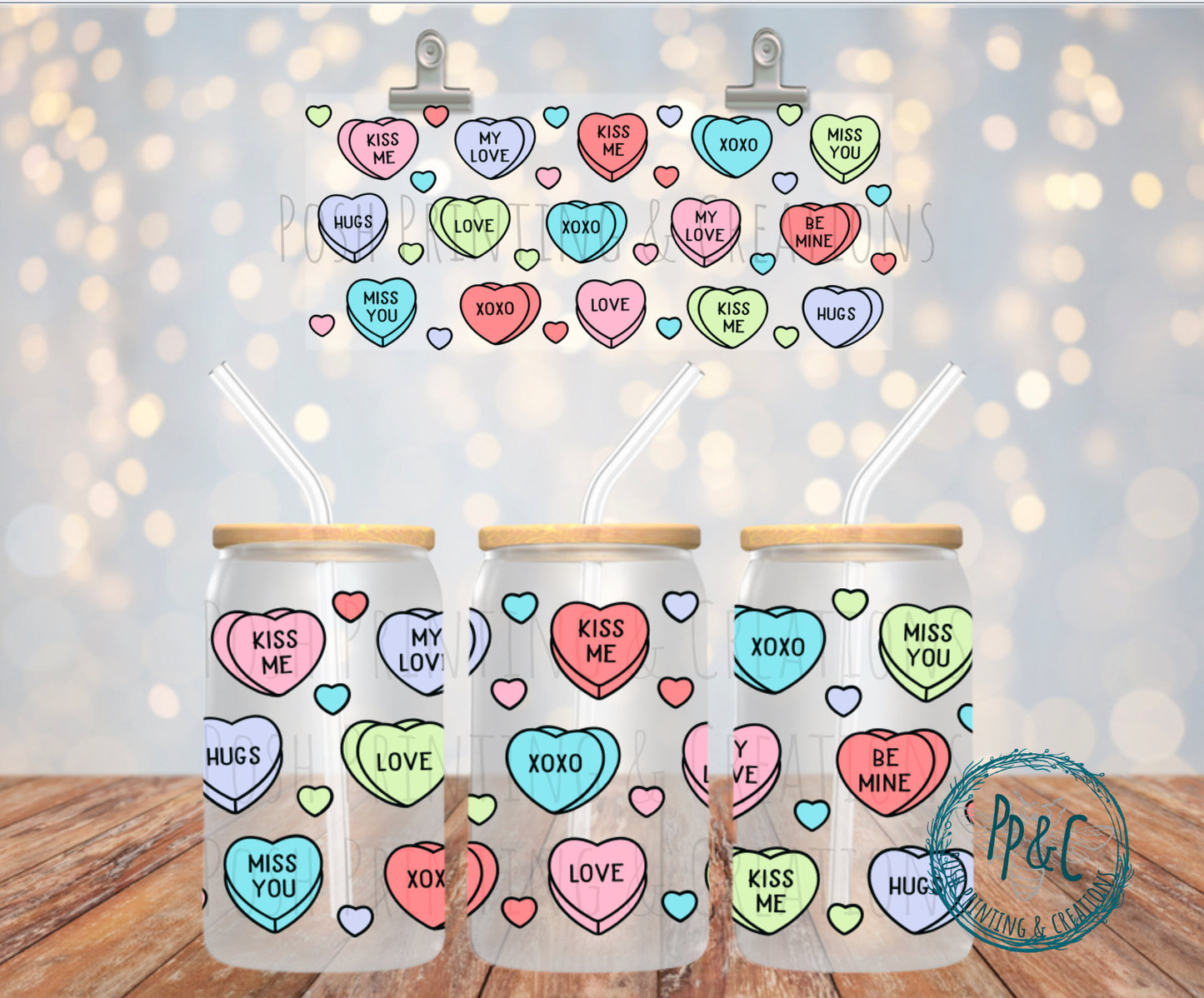 #242 SWEETHEARTS UV DTF WRAP