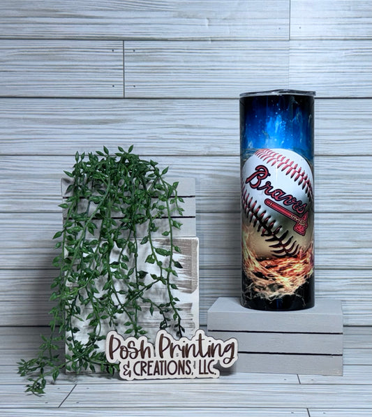 20oz. AB BASEBALL TUMBLER