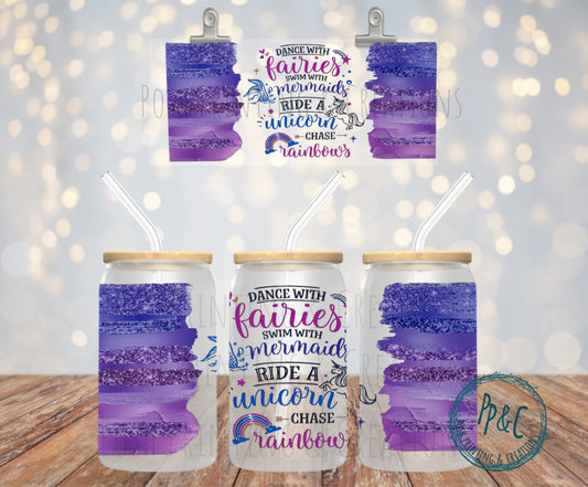 #259 FAIRES MERMAIDS AND UNICORNS UV DTF WRAP