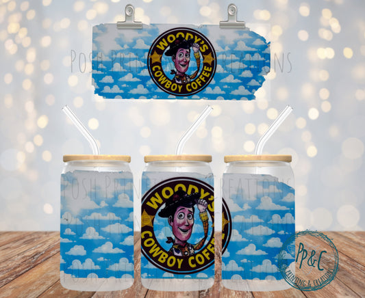 #367 COWBOY COFFEE UV DTF WRAP