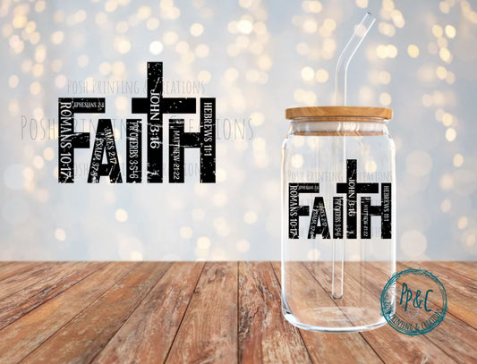 #532 FAITH UV DTF DECAL