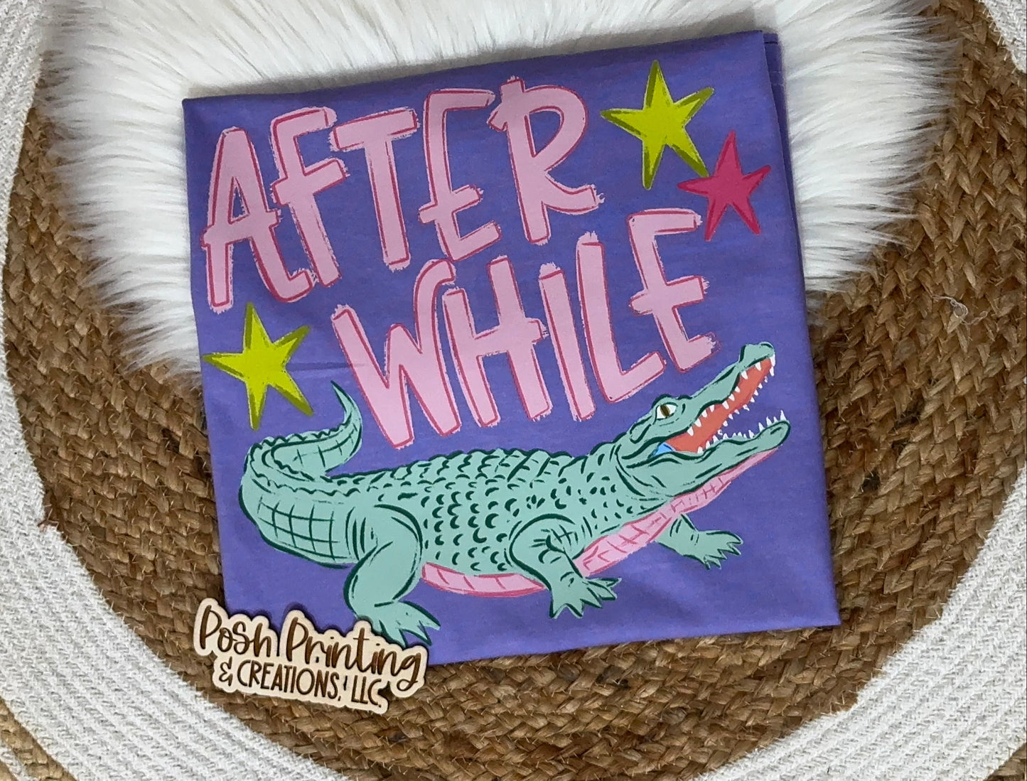 Later Gator After While Crocodile Tee