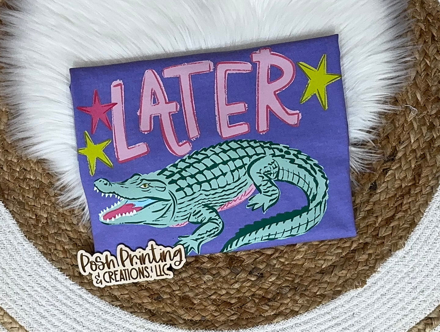 Later Gator After While Crocodile Tee