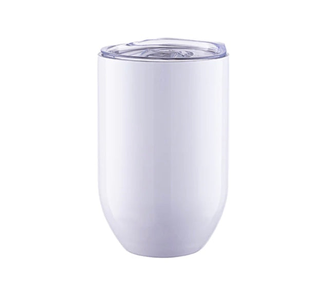 12oz STRAIGHT WINE SUBLIMATION TUMBLER