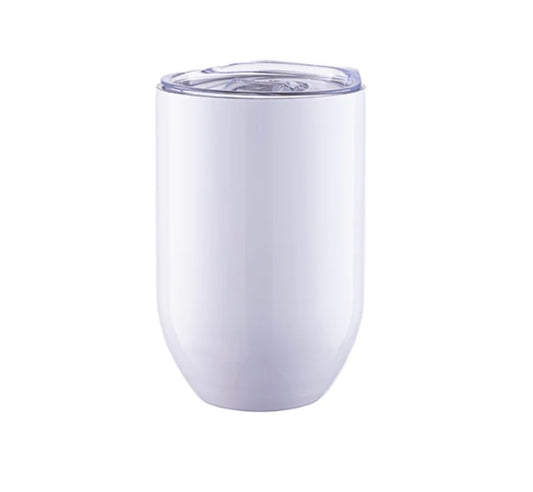 12oz STRAIGHT WINE SUBLIMATION TUMBLER