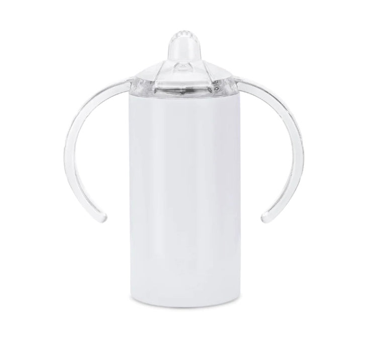 12oz SUBLIMATION STRAIGHT SIPPY CUP DUO