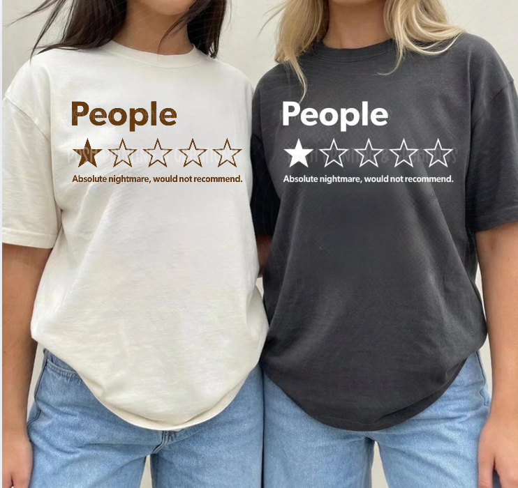 People One Star Rating Tee
