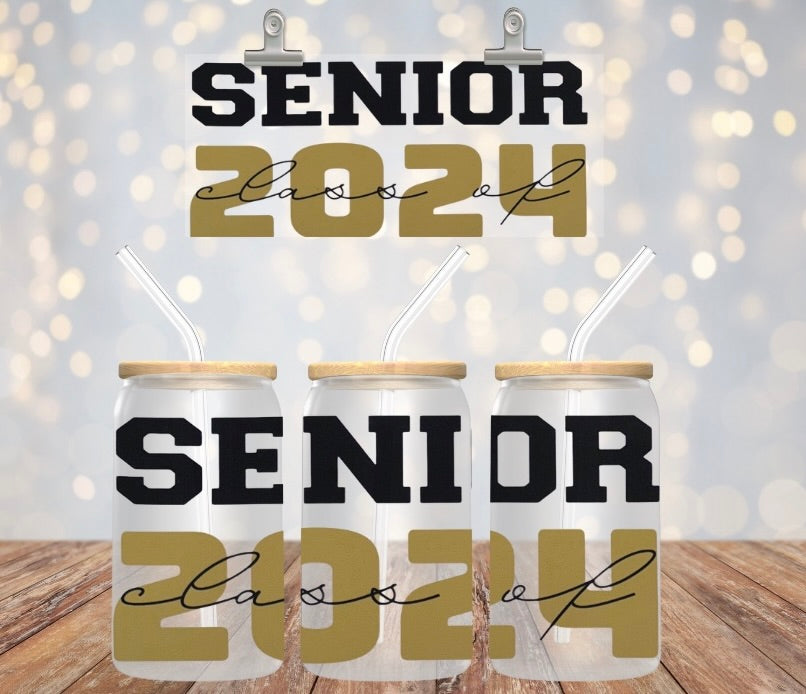 #386 SENIOR 2024 UV DTF WRAP