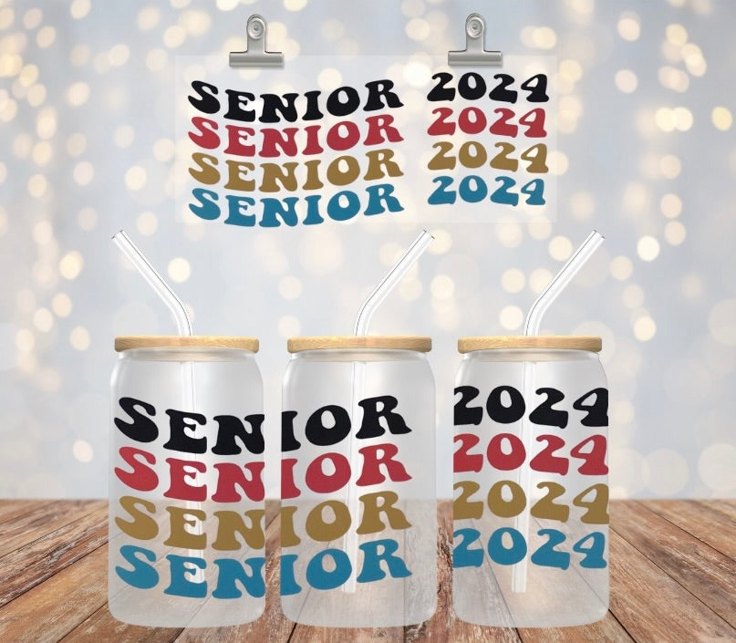 #384 SENIOR 2024 UV DTF WRAP