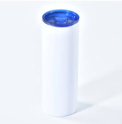 20oz. SUBLIMATION TUMBLERS WITH COLORED LIDS