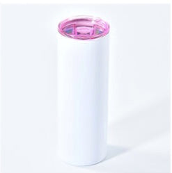20oz. SUBLIMATION TUMBLERS WITH COLORED LIDS
