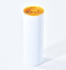 20oz. SUBLIMATION TUMBLERS WITH COLORED LIDS