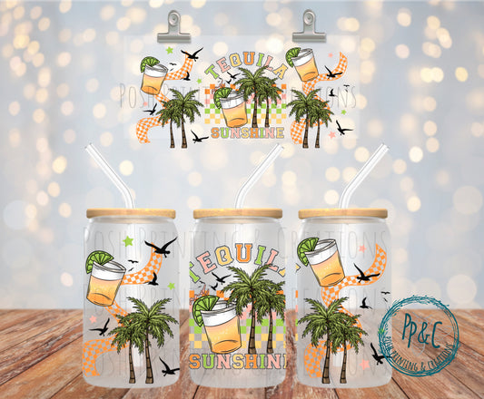 #281 TEQUILA SUNSHINE  UV DTF WRAP