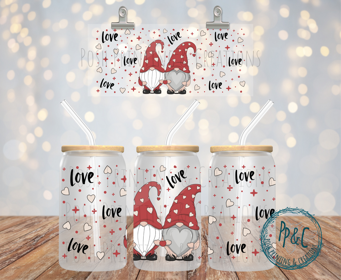 #431 GNOME LOVE UV DTF WRAP
